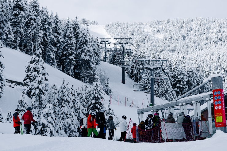 Les pistes de Pal Arinsal.